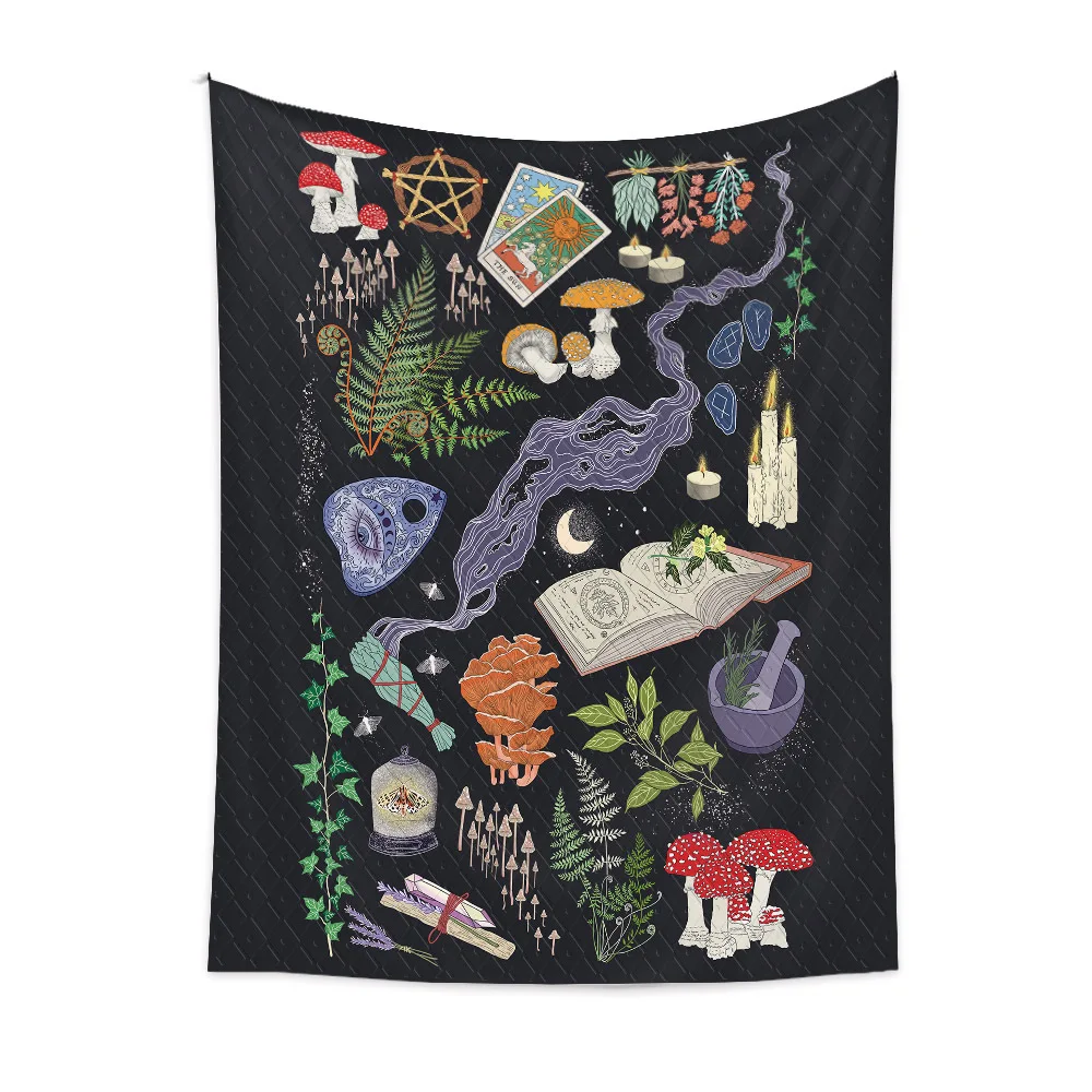 Colorful tree tapestry Bohemia cheap wall hanging tapestry