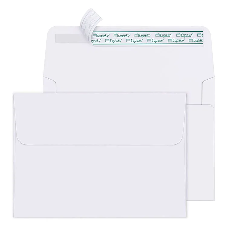 Wholesale Custom Logo A4 A5 A6 F4 C3 Size Brown Kraft Packaging Paper Envelope For Mail