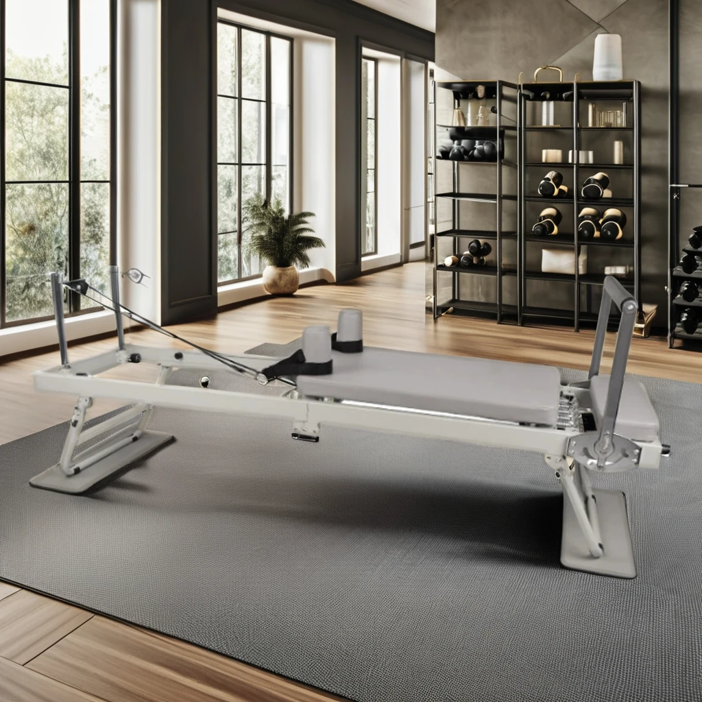 High Quality Home and Studio Fitness Equipment Durable Cadillac Pilates Reformer and Chair