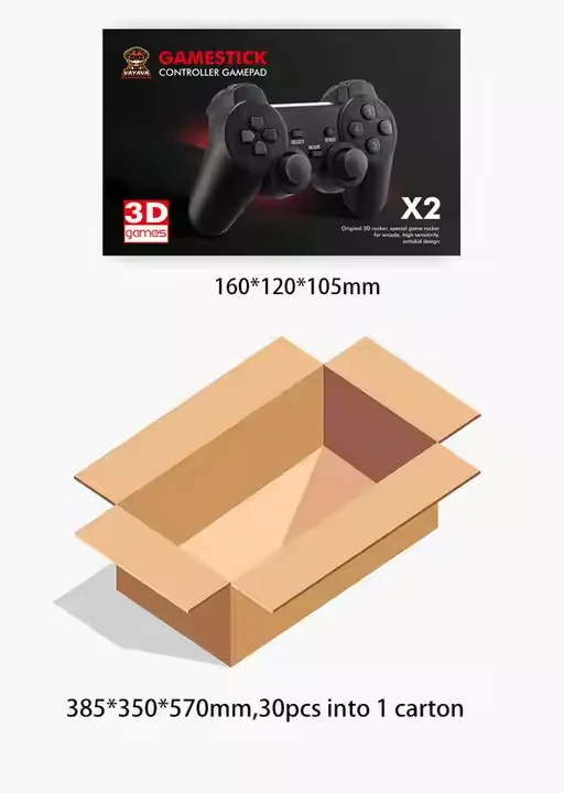 Игровая консоль 2 4G Беспроводная игровая приставка PS1 HDMI HD 64G (10000 + игры)