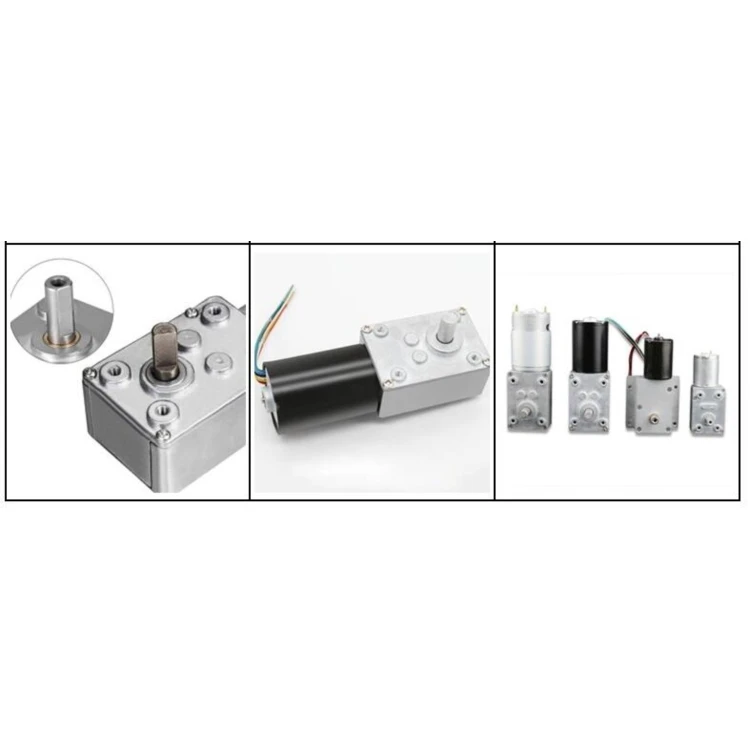 Wholesale High Torque 24v Small Brush DC Micro Worm Gear Motor