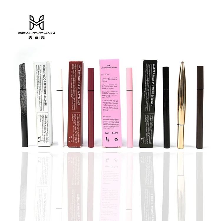 
Waterproof Private Label Eyelash Eyeliner Glue Pen Match Any Eyelashes with Customized Packaging Eyeliner Glue 