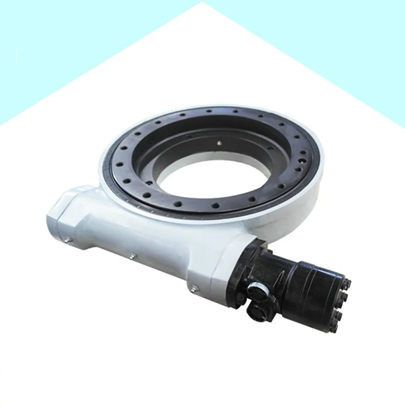 China Customized Worm Gear Slewing Drive with Hydraulic Motor for Brick Machine