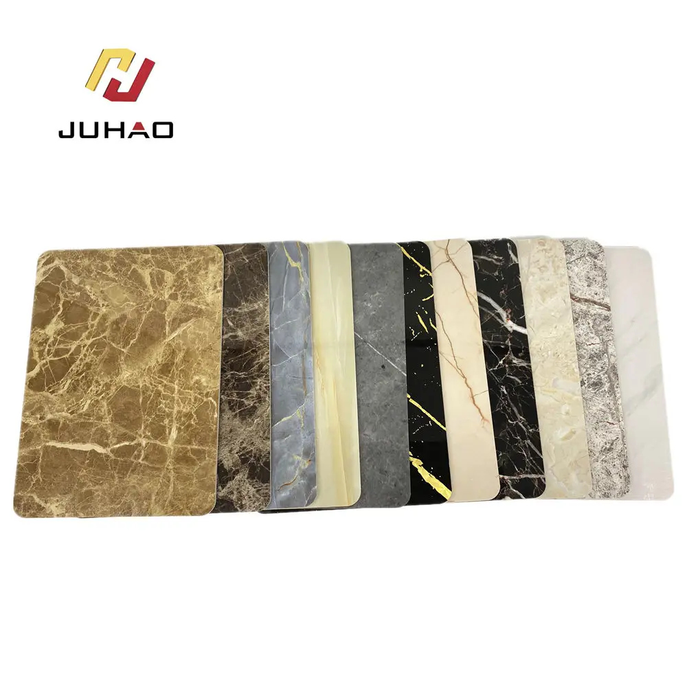
Light Weight Wall Covering PVC Marble Sheet Decorative Plastic Panel For Sale 