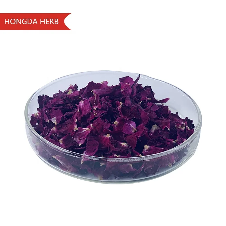 HONGDA Wholesale Edible Damascus Rose Natural Dried Rose Flowers Petals for Tea