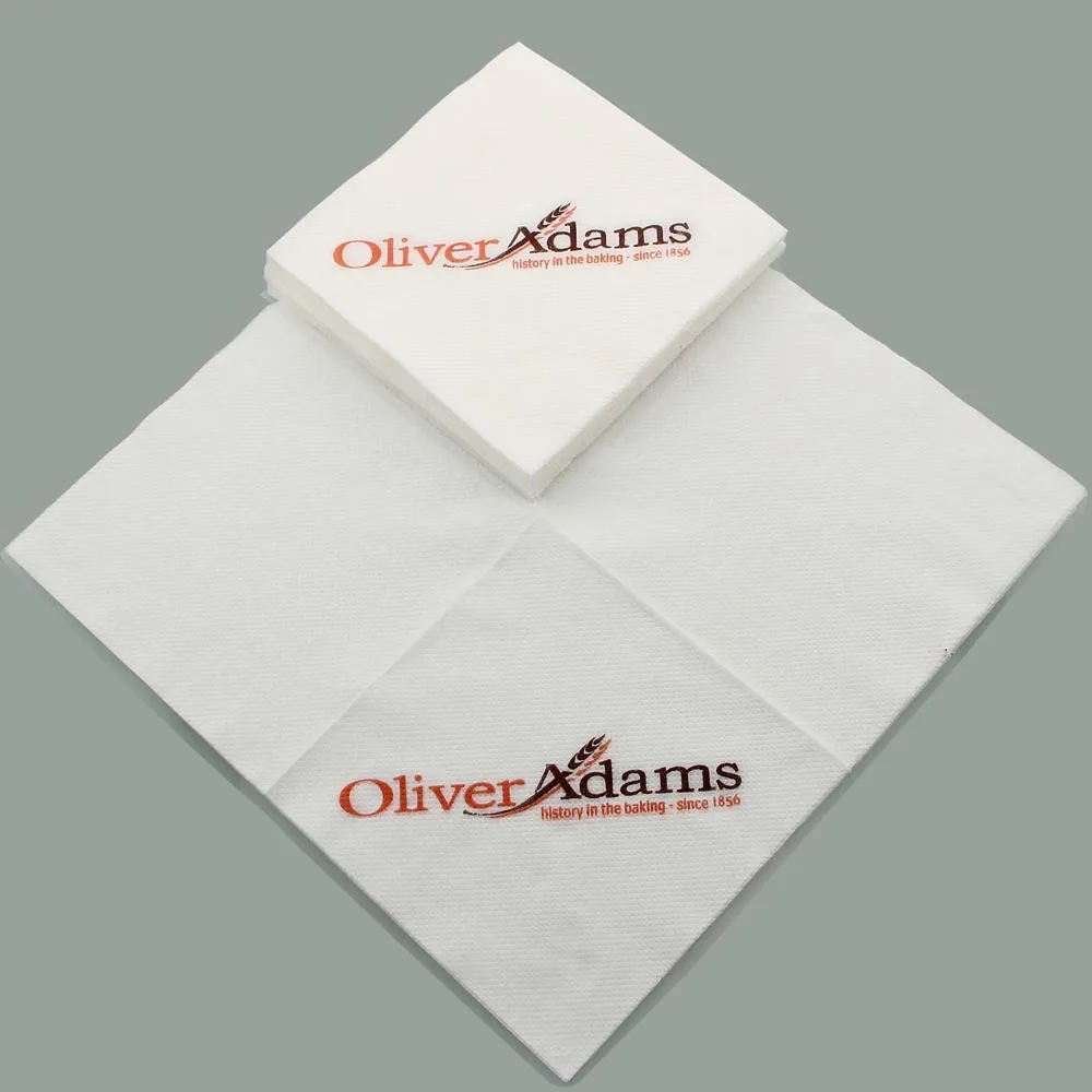 Personalized table napkins Quality paper napkins Custom logo printing paper napkin