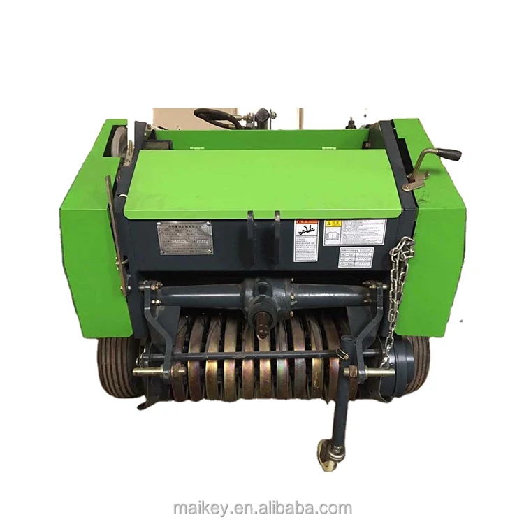 Refined durable agricultural machinery alfalfa Mini Round baler Silage Packing Machine hay baler for sale