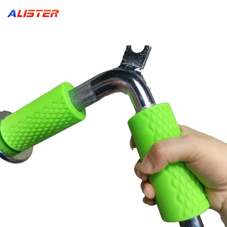 Custom Non-slip Silicone  EPDM / NBR /EVA Foam Fitness Exerciser Training Handle Grip