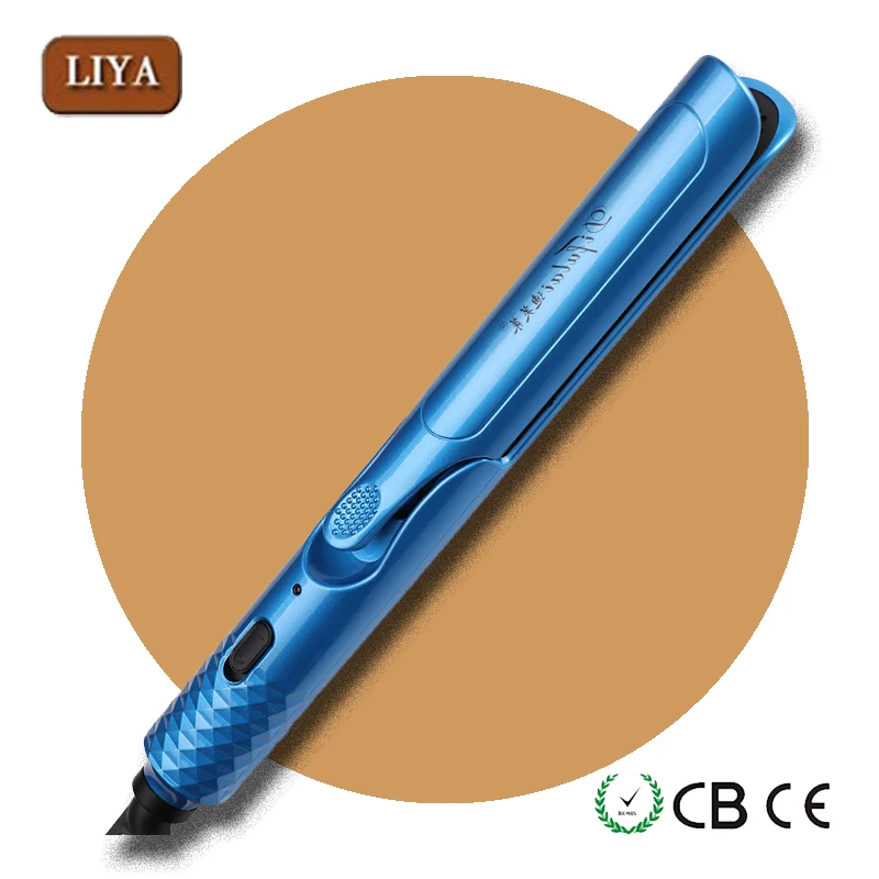 Liya 2 in 1 Hair Straightener and Curler Flat Iron Titanium Hair Flat Iron