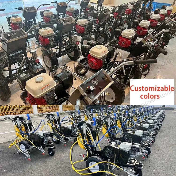 High Efficiency Road Marking Cold Paint Spray Used Road Marking Machine
