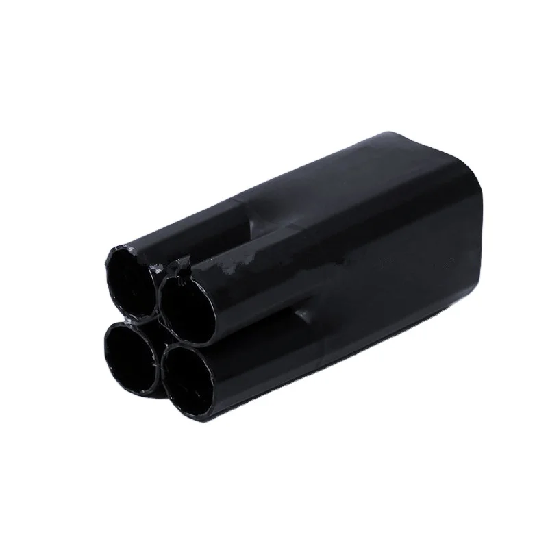 Various Specs Insulating Heat Shrinkable Cable Boots Black Cable Heat Shrink Breakout Cable Boot