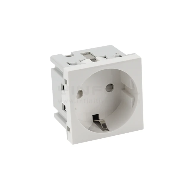German Schuko Socket Module Model No. IF-DES-B-45