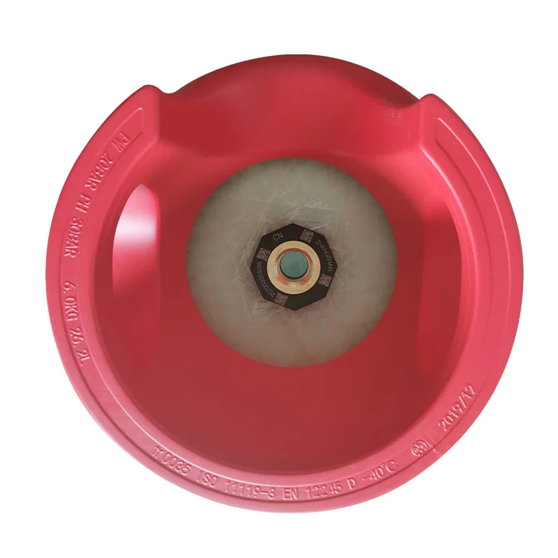 Hot selling Wrapped fiberglass composite gas cylinder