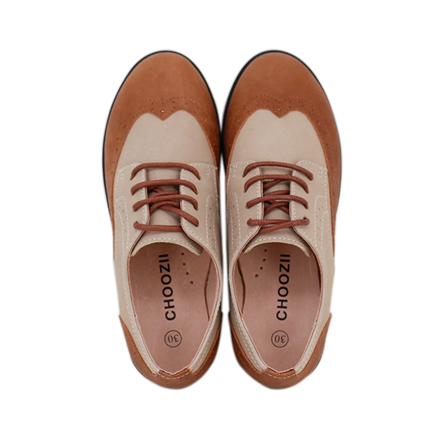 Choozii Wholesaler Customized New Design Wax Leather Flat Shoes Boys Casual Shoes