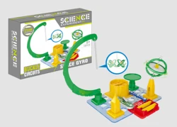 Educational toy kids smart electronics building blocks buckle circuit board toy space gyro science experiment for kids