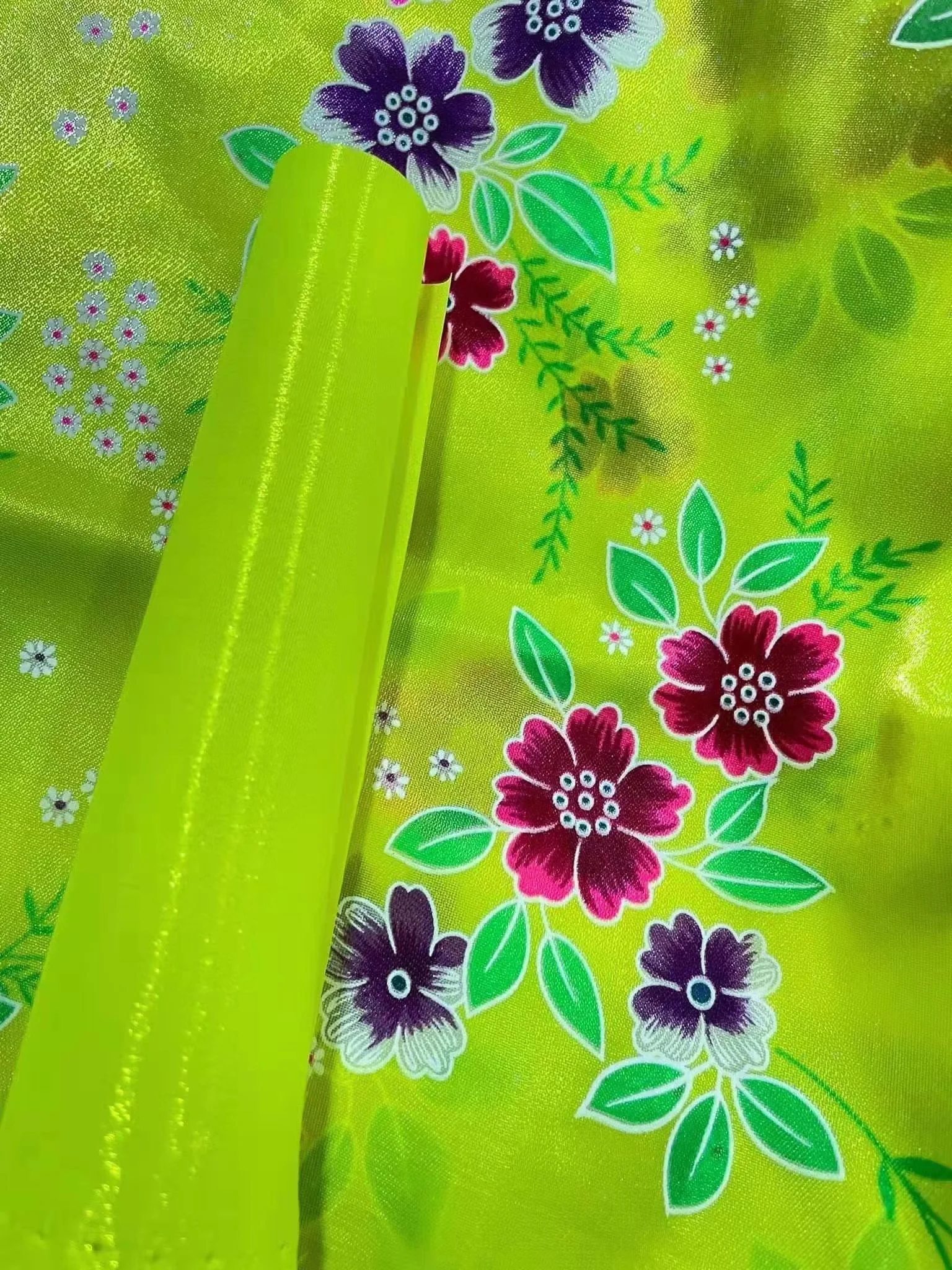 Nylon shinny fabric 100%nylon satin print fabric 114cm 20D nylon