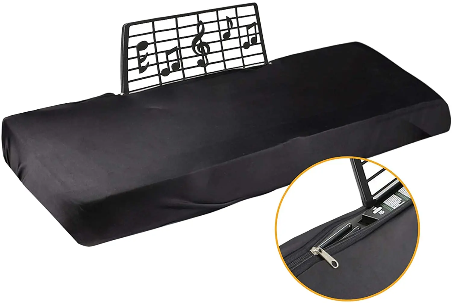 Пылезащитный чехол для клавиатуры пианино 88 клавиш с защитой от грязи и шнура