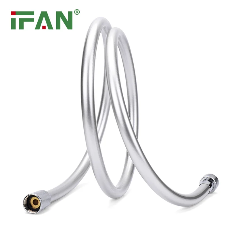 IFAN High Quality Stainless steel shower hose bath 1m / 1.2m / 1.5m metal hose for Bathroom Toilet