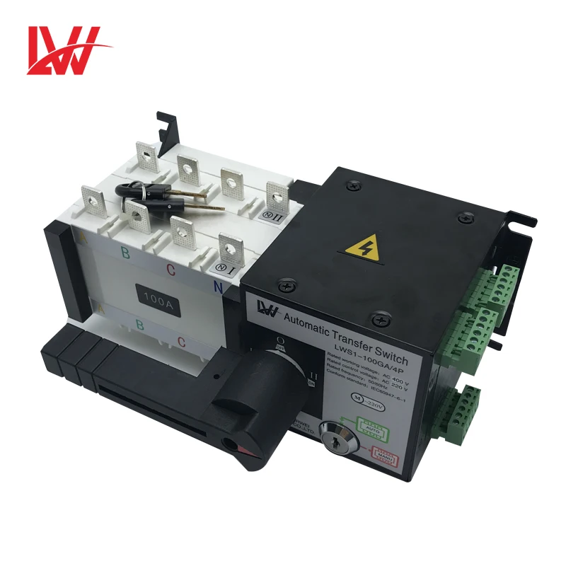 Best Price 63 Amp  Auto Generator Manual Transfer Switch  220V 50/60 Hz