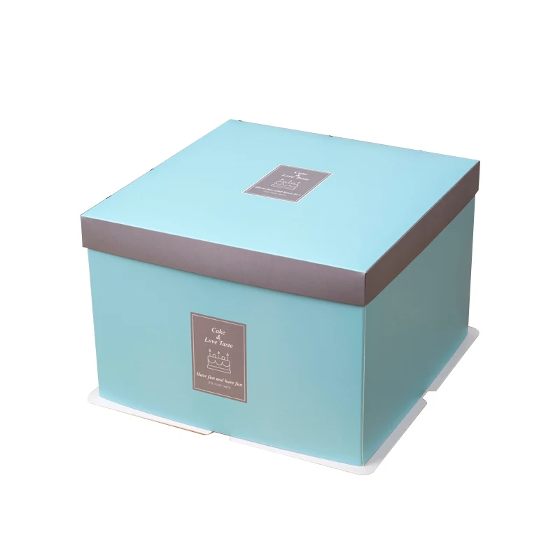 
Exquisite Birthday Gift Packing Box Foldable Cake Packing Box Three Layer Cake Packing Box Purchase 