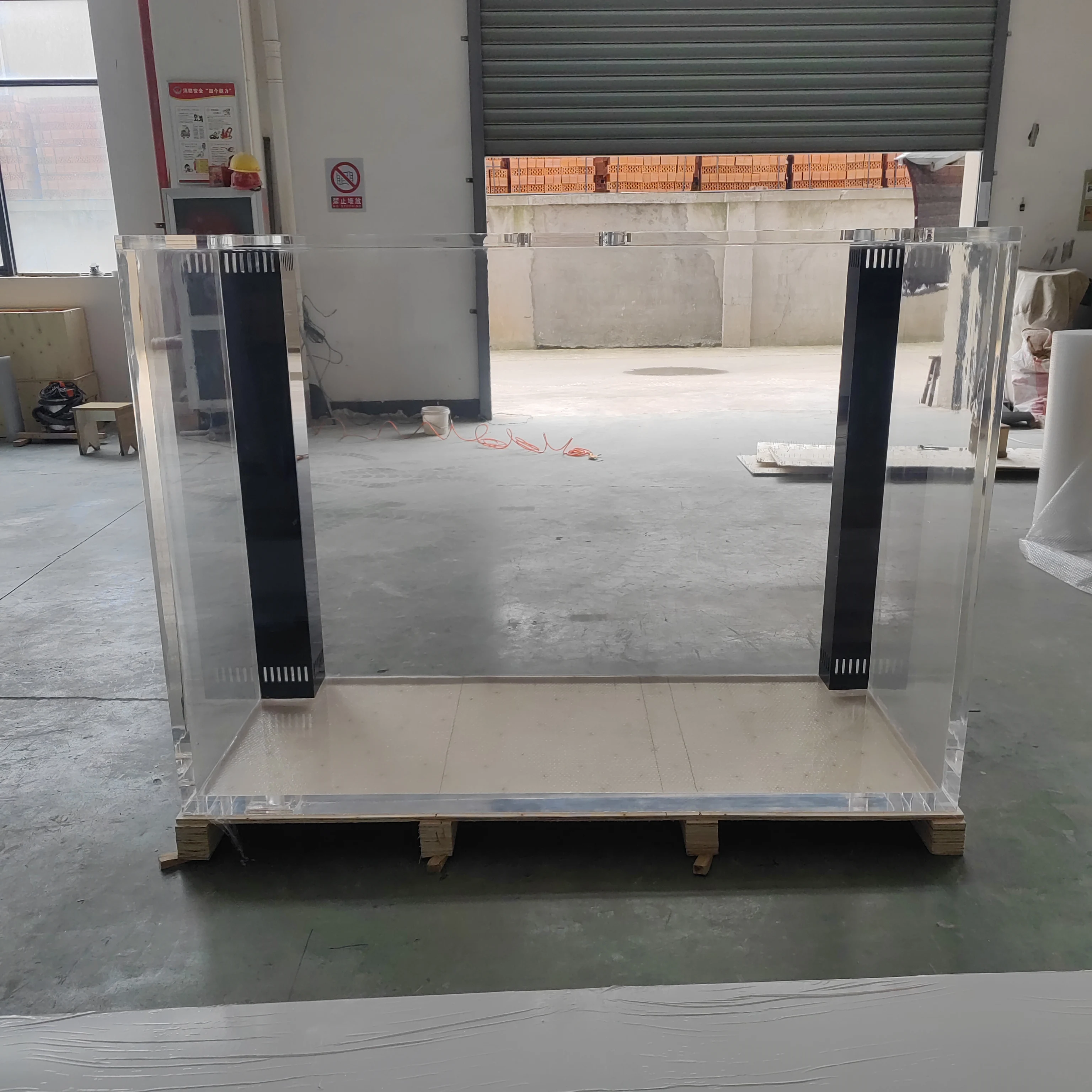 Wholesale cheap modern glass transparent aquarium board filter equipments for fish tank