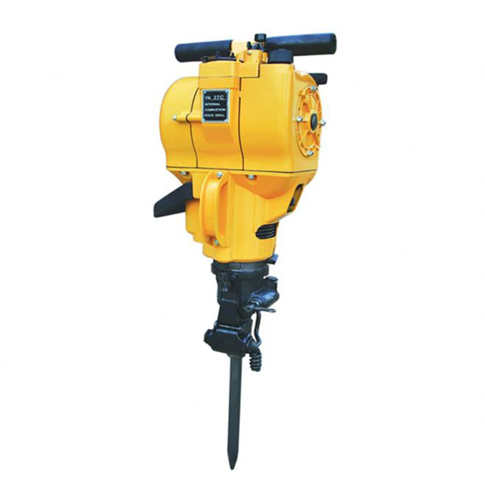 Rock Drilling Machine Petrol Jack Hammer Rock Drill Portable Digging Hand Held Type Gasoline Rock Drill Machine