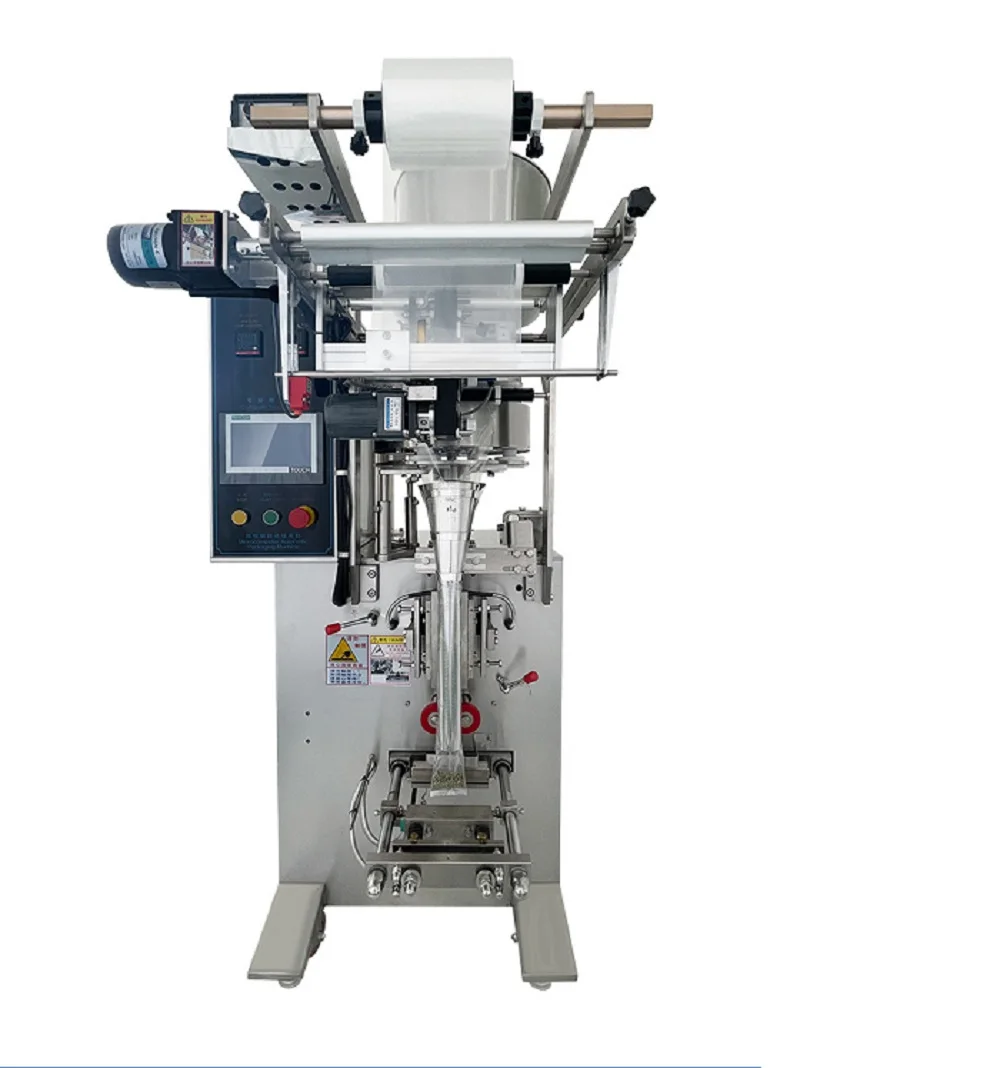 Automatic food granule sugar salt spice powder pepper flour coffee sachet grain bean bag small vertical stick packing machine