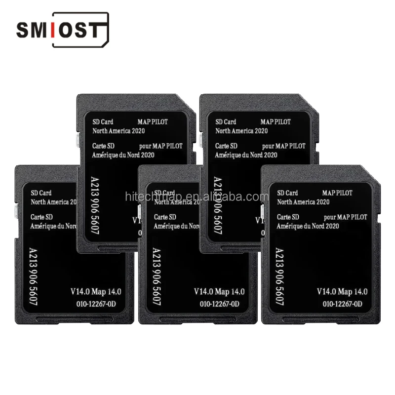 SMIOST GPS для Garmin Navigation автомобильного CID SD Softwares Card Mercedes A213 5607 USA GLC 300 AMG