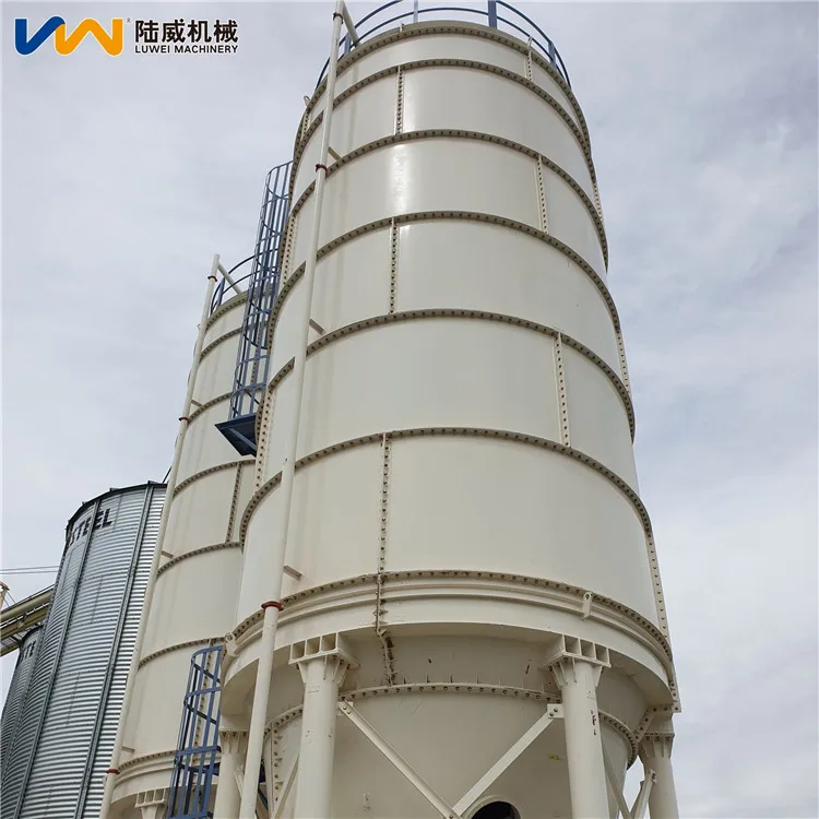 Low Price Powder Carbon Steel Cement Silo and Complete Silo Accessories for Concrete Plant