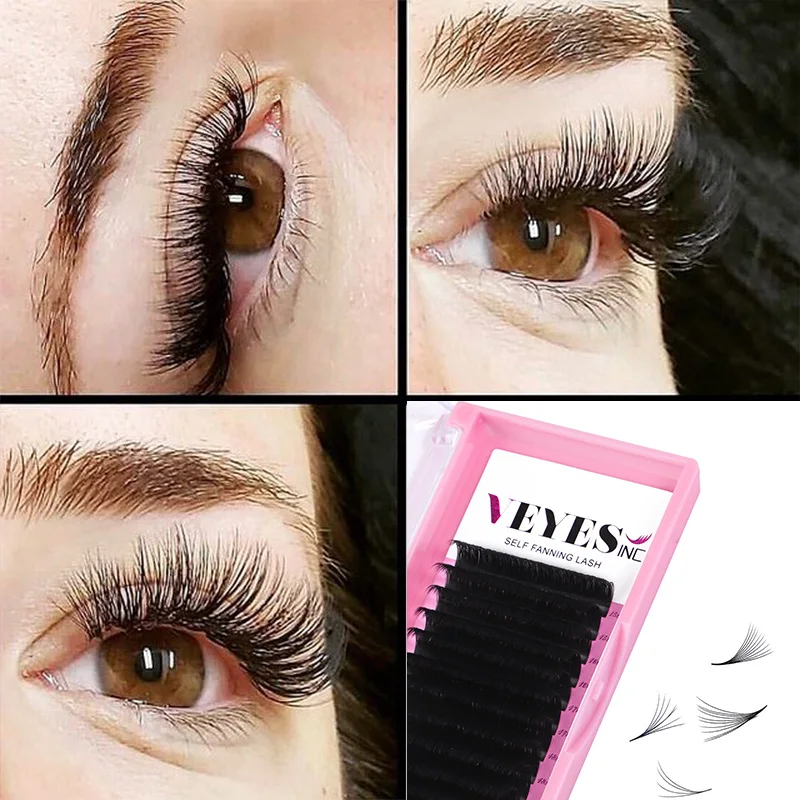 VEYES Lashes Free Sample Easy Fanning Wholesale Volume Lash Fan Professional Lash Tech