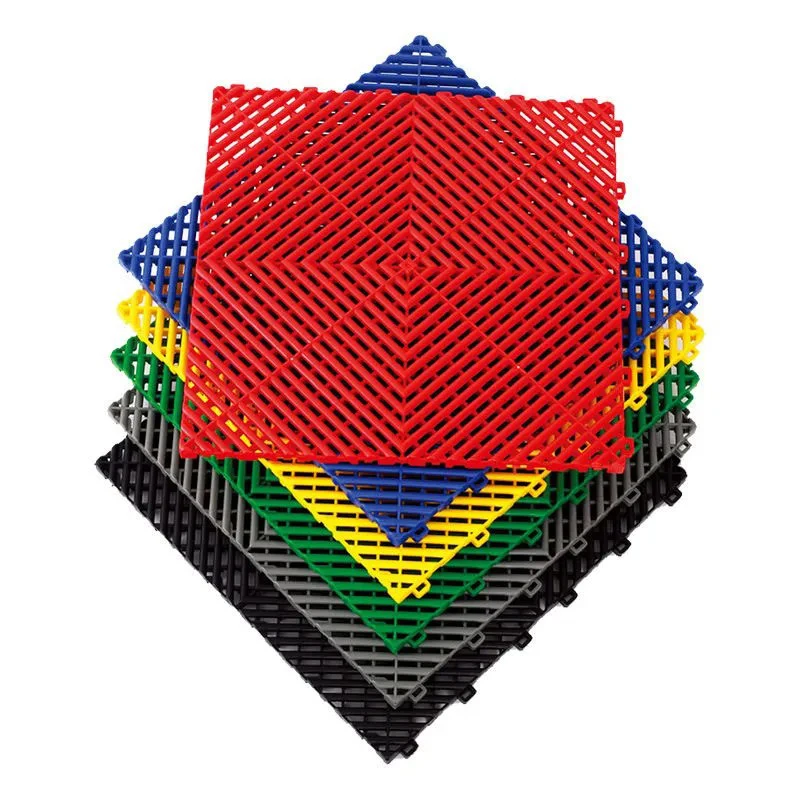 Wholesale Outdoor Interlocking Garage Bathroom Car Wash Mesh Pallet Plastic Flooring