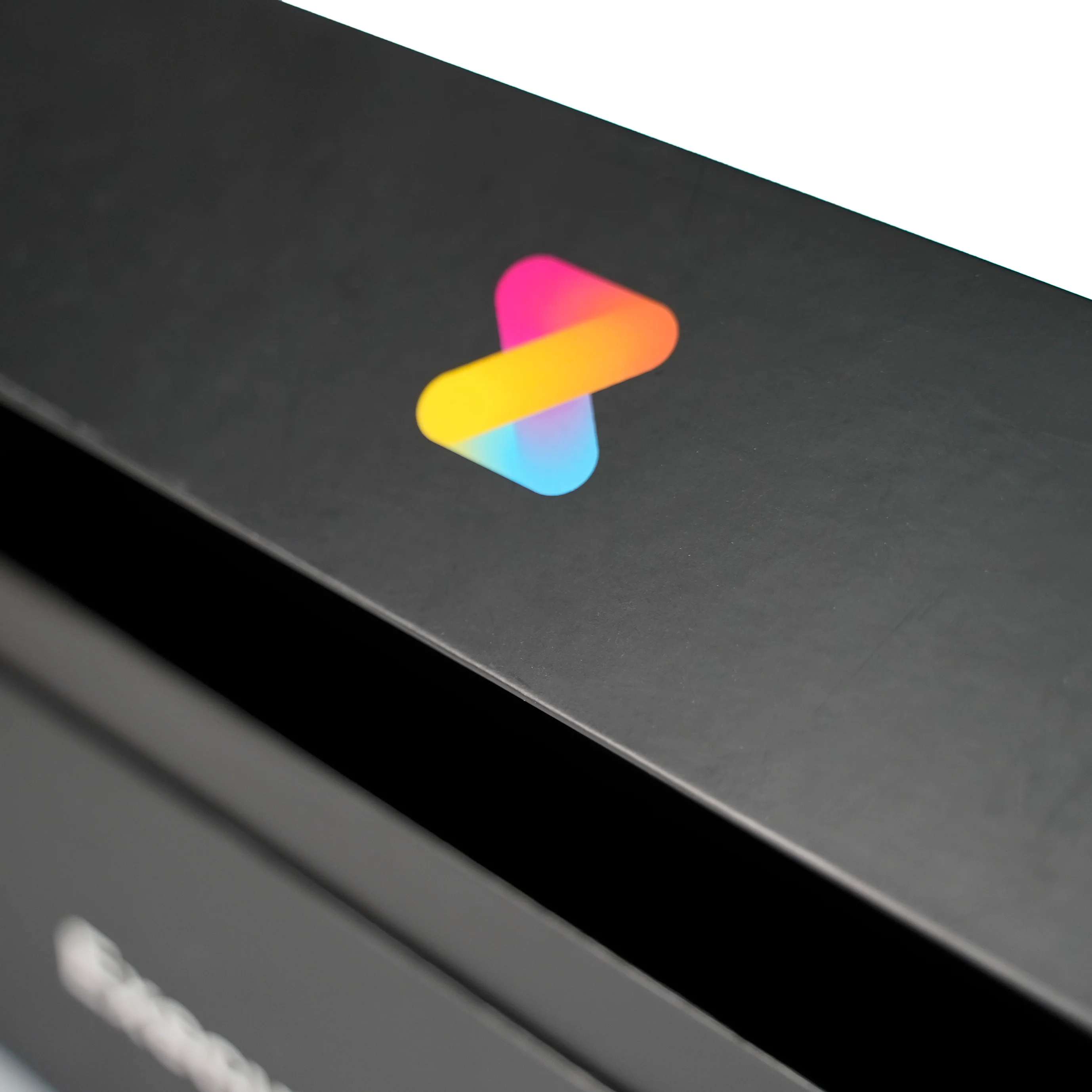 Customize black luxury big gift box book storage box cardboard packaging box for brochure business with cover