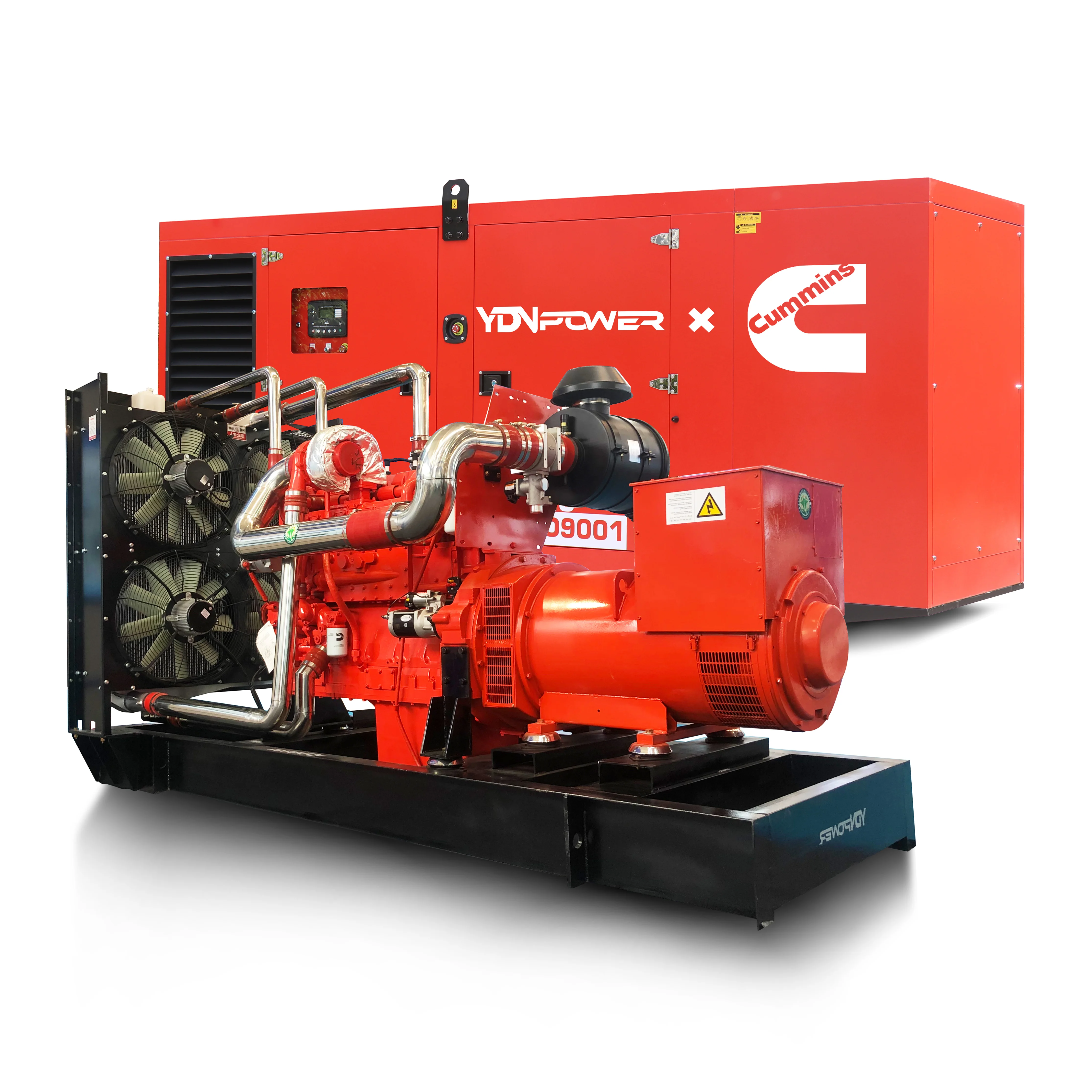 1500kw natural gas generator Cummins gas engine