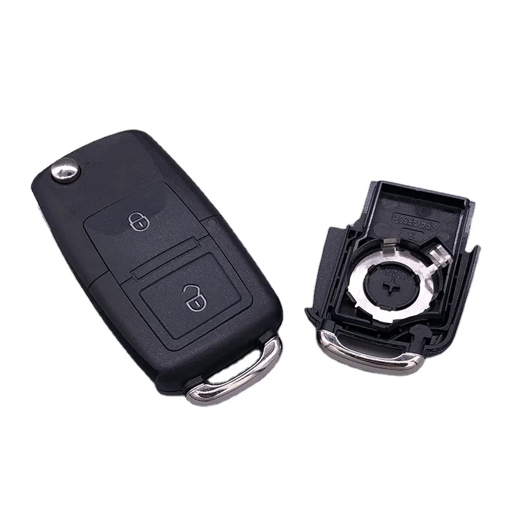 2buttons flip key case replacement remote car key for VW Volkswagen Golf MK4 Bora