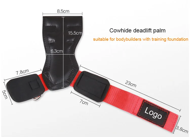 Grips Flex Weight Lifting Gloves Heavy Duty Straps Alternative Power Lifting Hooks for Deadlifts with Padded Wrist Wrap Support