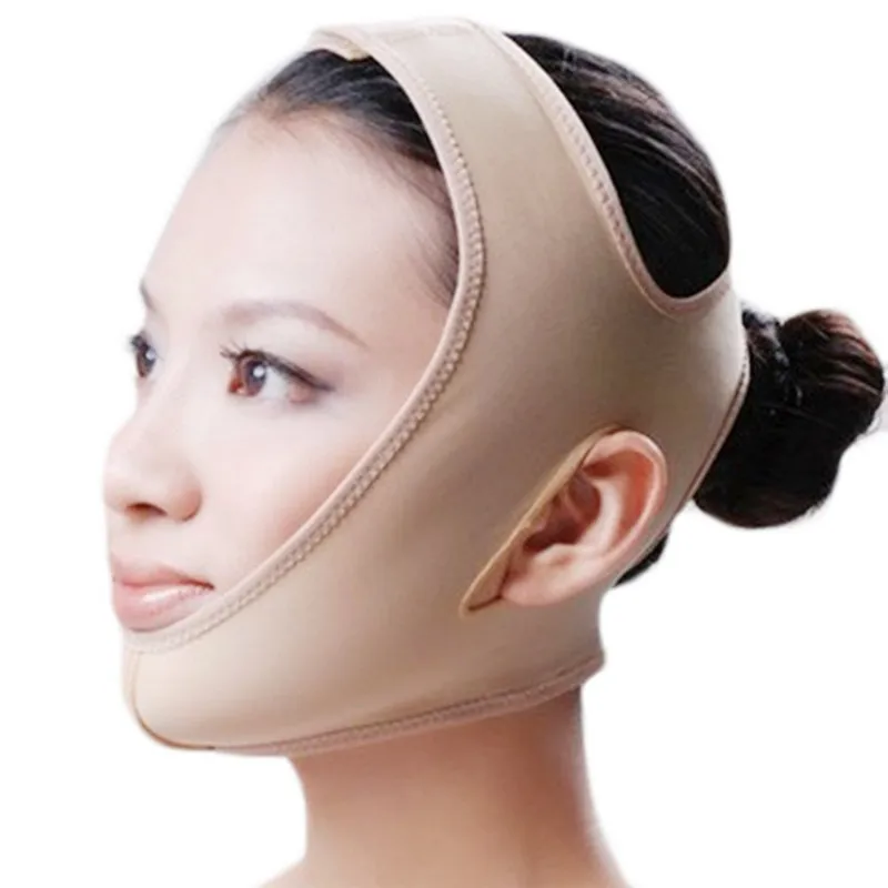 Free shipping New Arrival Powerful Thin Face Mask Shaping Tool Face Correction Face-lift Device Bandages M1025