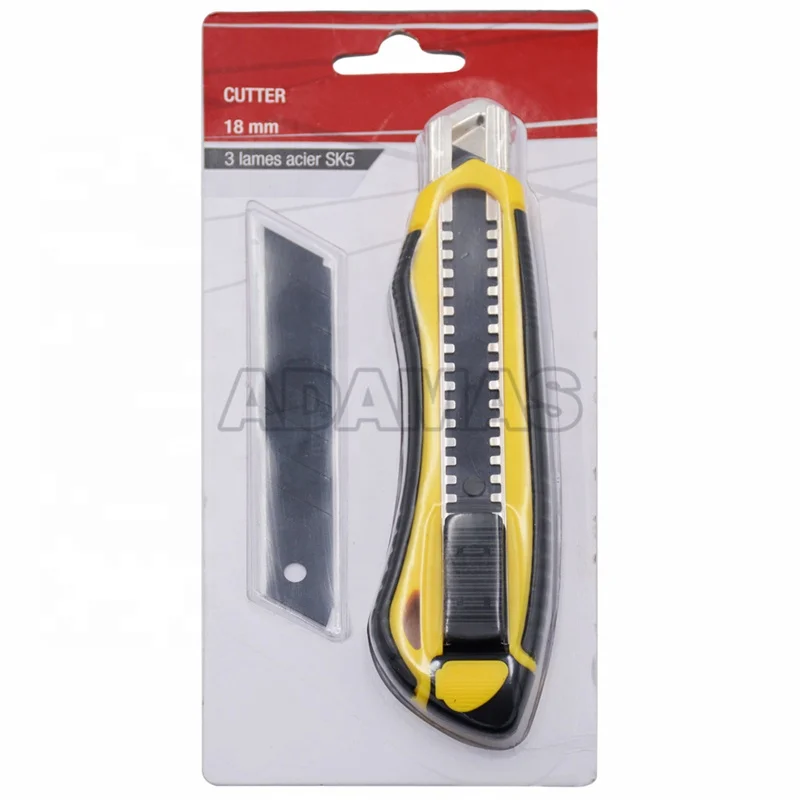 18 мм Выдвижной Универсальный нож резак Коробка безопасный