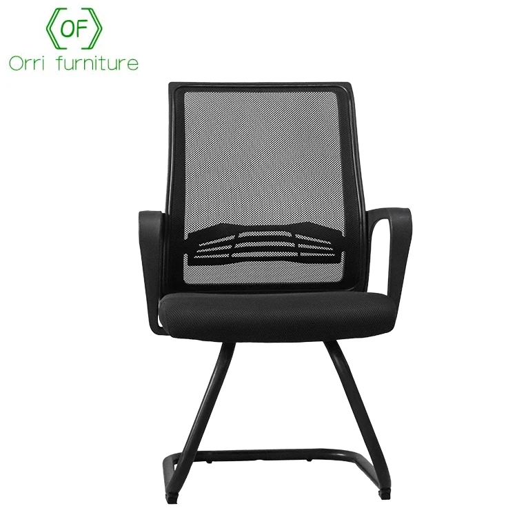 Wholesale Price Black Mesh Chairs Visitor Meeting Conference Chair