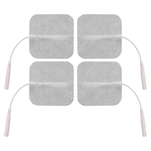 TENS EMS Medical Equipment Unit Accessories with Adhesive Electrode Pads for Massage Products and Pain Relief