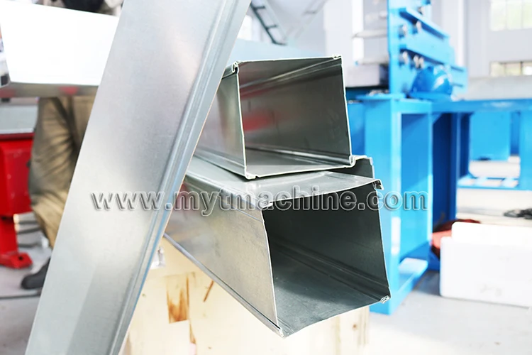 MYT brand HF-1 Duct zipper V ducting machine L shape pittsburgh seam closer for duct ventilation