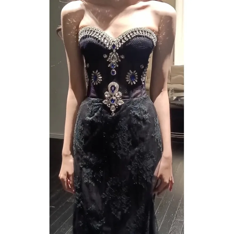 Sequin Evening Banquet Party Women Formal Dresses Party Sexy Women Long Sleeve Maxi Wedding Bodycon Dresses