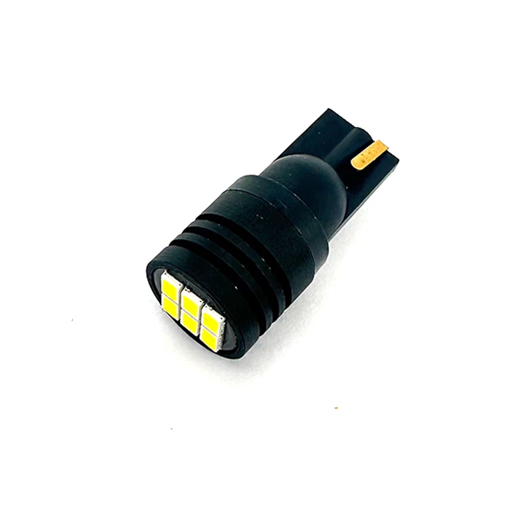 Автомобильная Светодиодная лампа T10 Canbus светодиодная 3030 6SMD подсветка для автомобильных номерных знаков