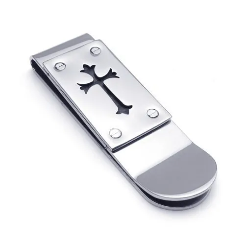 Cheap Custom Size Color Stainless Steel Slim Card ID Wallet Metal Stamping Parts Money Clips