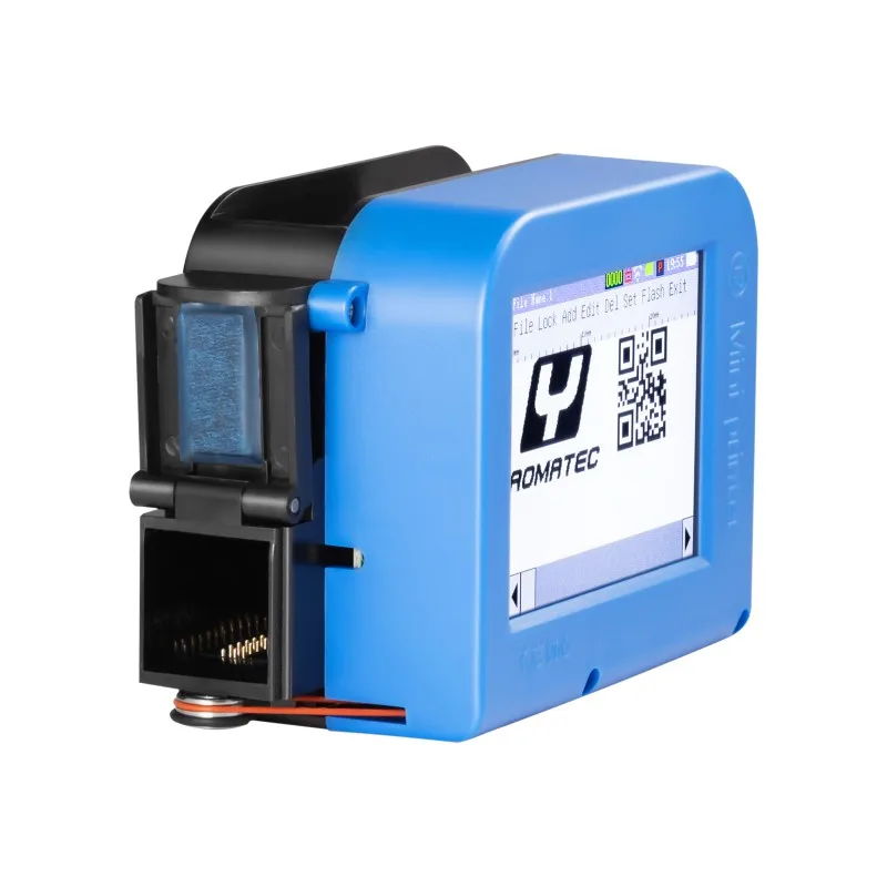 Portable mini  inkjet printer handheld 12.7mm printer  batch coding printer for wood carton paper printing