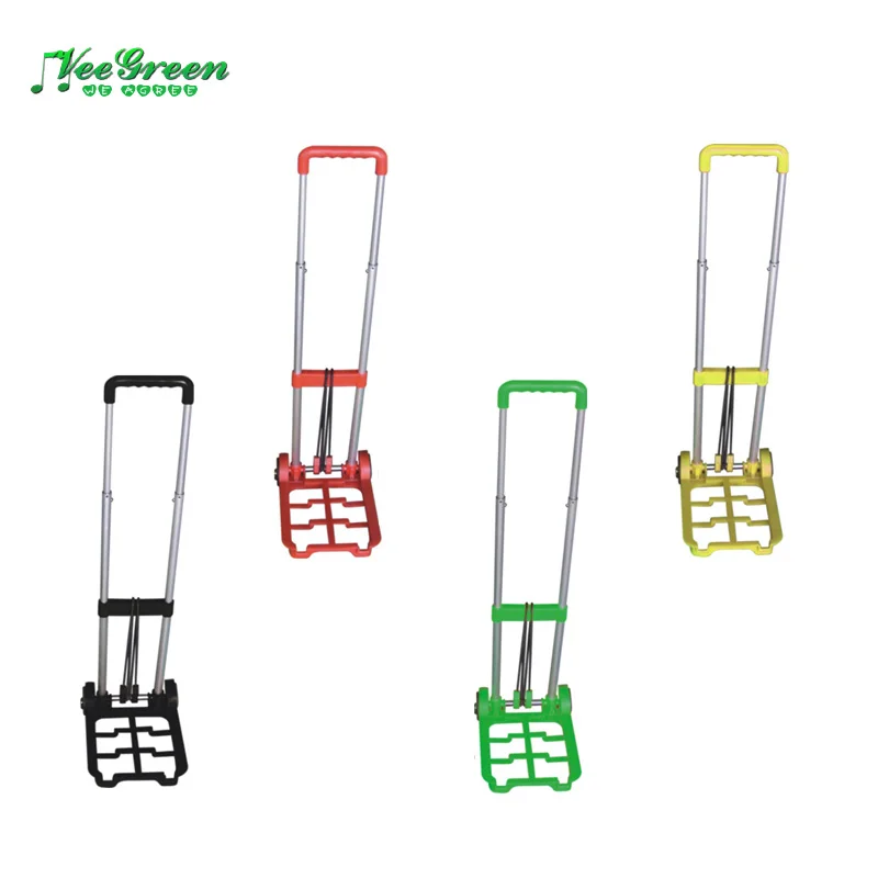 Складная Компактная легкая прочная тележка для багажа, тележка для путешествий