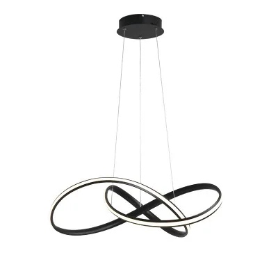 Nordic lustre de luxe plafond luminarias interior hanging decorative home design lamps led modern ring pendant chandelier