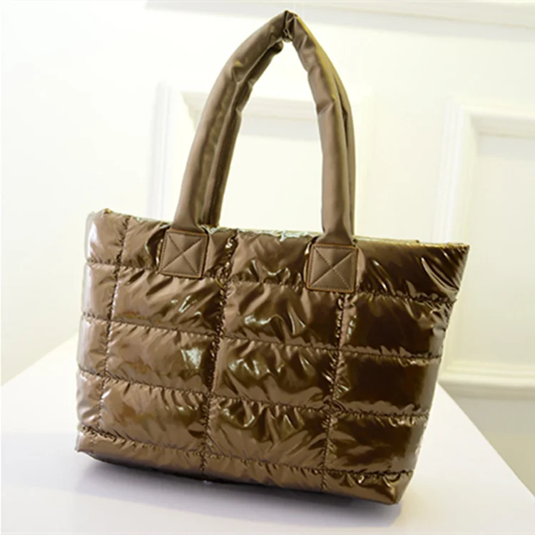 fashion ladies tote down garment bag custom Cotton Single shoulder bags