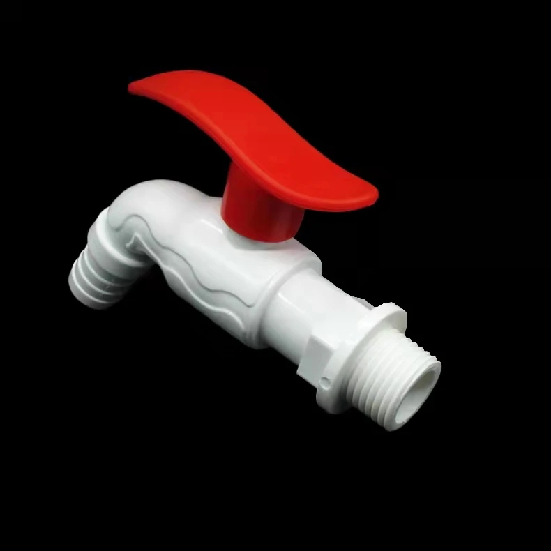 LJ-103 High quality PVC PP plastic kitchen bathroom tap water faucet with low price