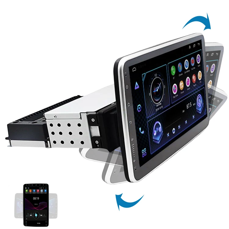 Android Car Radio 360 Rotation 10inch  Dvd Player Car Navigation Monitor 360 Camera