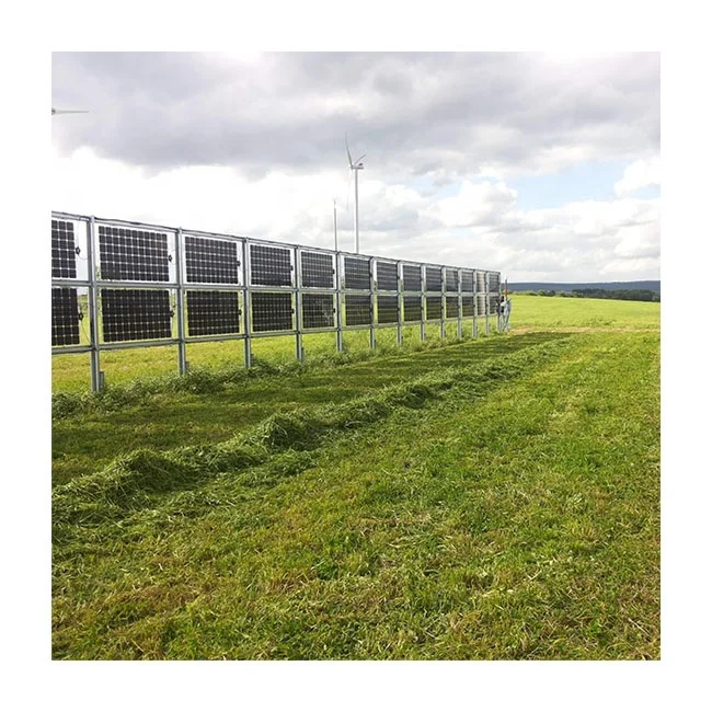 AS Ground Solar Mount Systems Galvanised Steel Vertical Solar Panel Mounting